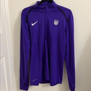 Nike Sacramento Kings Purple Dri-FIT Jacket